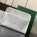 「#6124」Goyard - White - 020802 - 19 cm x 7 cm x 24.5 cm