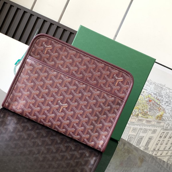 「#6131」Goyard - Bordeaux Red - 020802 - 19 cm x 7 cm x 24.5 cm