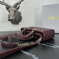 「#2166」 dior M0540 Dark red  26 x 13.5 x 5cm