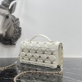 「#2168」 dior 1128 White 21×11.5×4.5cm