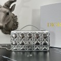 「#2172」 dior 1128 Gold and Silver21×11.5×4.5cm