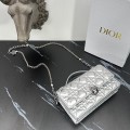 「#2172」 dior 1128 Gold and Silver21×11.5×4.5cm