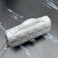 「#2173」 dior 1128 Matte Silver 21×11.5×4.5cm