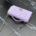 「#2176」 dior 1128 Light purple 21×11.5×4.5cm