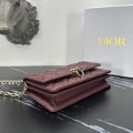 「#2179」 dior 1128 Dark red  21×11.5×4.5cm