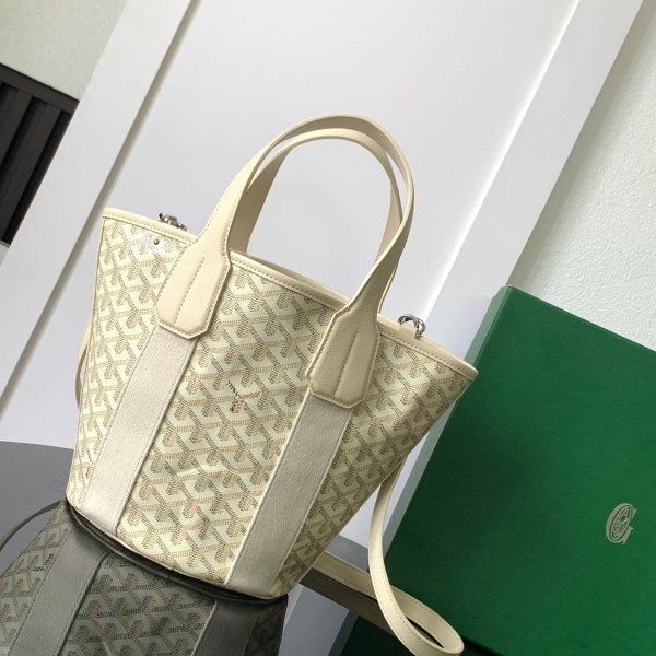 「#6137」Goyard - sandstone  - 120230 - 24 cm x 14 cm x 18 cm
