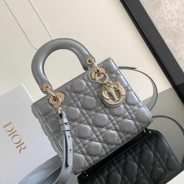 「#2008」dior M0538  Pearlescent Gray 20 x 17 x 8 （cm）