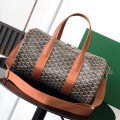 「#6141」Goyard - black and brown - 020248 - 40 cm x 23 cm x 23 cm