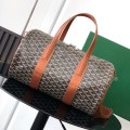 「#6141」Goyard - black and brown - 020248 - 40 cm x 23 cm x 23 cm