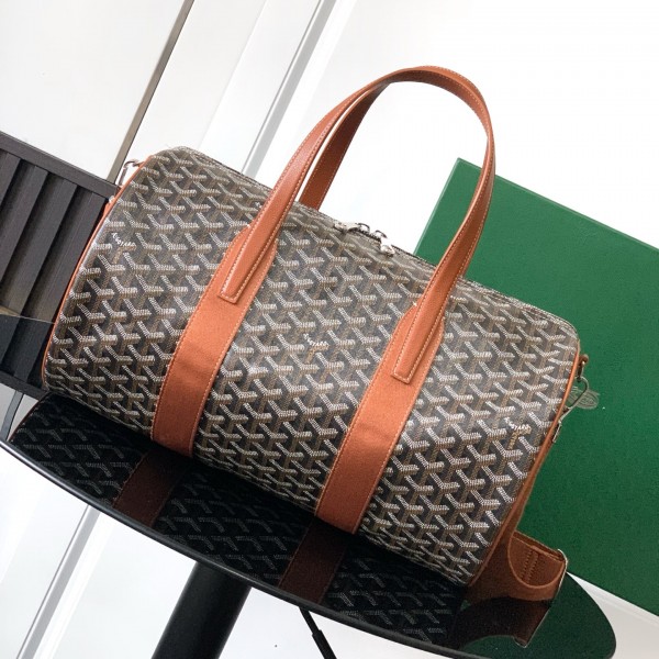 「#6141」Goyard - black and brown - 020248 - 40 cm x 23 cm x 23 cm