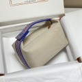 「#4268」 Hermès beige/electric blue 