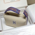 「#4268」 Hermès beige/electric blue 