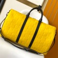 「#0067」Louis Vuitton Keepall Bandoulière 50 M25019  50 x 29 x 23