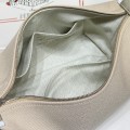 「#4277」 Hermès Beige/Elephant Grey Trousse Bride-A-Brace bag  25*21*14cm