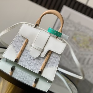 「#6175」Goyard - LAR 020173 -15 cm x 7.5 cm x 20 cm - White