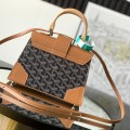「#6176」Goyard - LAR 020173 -15 cm x 7.5 cm x 20 cm - black and brown