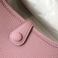 「#4288」 Hermes Pink Silver Buckle Mini Eveylen 17cm 「#4288」 Hermes Pink Silver Buckle Mini Eveylen 17cm