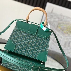 「#6178」Goyard - LAR 020173 -15 cm x 7.5 cm x 20 cm - green