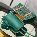 「#6178」Goyard - LAR 020173 -15 cm x 7.5 cm x 20 cm - green