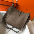 「#4295」Hermes Khaki Silver Buckle Large Eveylen28cm 「#4295」Hermes Khaki Silver Buckle Large Eveylen28cm