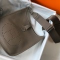 「#4295」Hermes Khaki Silver Buckle Large Eveylen28cm 「#4295」Hermes Khaki Silver Buckle Large Eveylen28cm