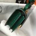 「#4297」 Hermès Constance Green Crocodile Pattern Gold Buckle Bag 19cm 「#4297」 Hermès Constance Green Crocodile Pattern Gold Buckle Bag 19cm