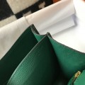 「#4297」 Hermès Constance Green Crocodile Pattern Gold Buckle Bag 19cm 「#4297」 Hermès Constance Green Crocodile Pattern Gold Buckle Bag 19cm