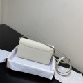 「#4304」 Hermès Milkshake White Constance Gold Buckle Crossbody Bag 20cm