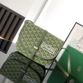 「#6188」Goyard - 8016 - 16 cm × 7 cm × 22 cm - khaki green