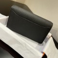 「#4305」Hermès Black Constance Gold Buckle Crossbody Bag 20cm