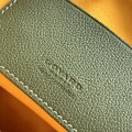 「#6188」Goyard - 8016 - 16 cm × 7 cm × 22 cm - khaki green