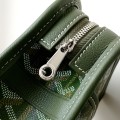「#6190」Goyard - 020800 - 21 cm x 7 cm x 16 cm - khaki green