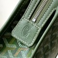 「#6190」Goyard - 020800 - 21 cm x 7 cm x 16 cm - khaki green