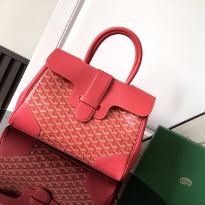「#6193」Goyard - 020236 -  25 cm x 16 cm x 34 cm - rose red