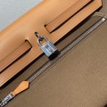 「#4325」Hermès Light Grey Herbag 31CM