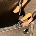 「#4325」Hermès Light Grey Herbag 31CM