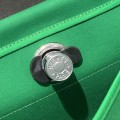 「#4330」 Hermès Bamboo Green Colorblock Herbag 31CM