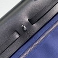 「#4334」 Hermès dark blue colorblock Herbag 31CM