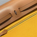 「#4336」 Hermès Amber Yellow Herbag 31CM