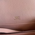 「#4042」Hermes Pig Nose Bag Roulis Girlish Pink Gold Buckle 19cm