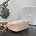 「#2192」 dior 1166  pink  19 x 13 x 4.5cm