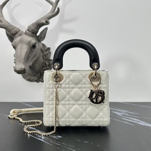 「#2193」 dior 6603 White 17*7*15cm 
