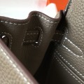 「#4002」 Hermes Elephant Gray Mini Kelly 20cm