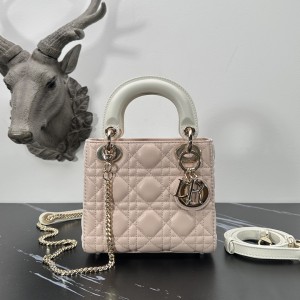 「#2195」 dior 6603 pink 17*7*15cm